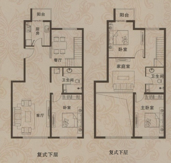 複式 172㎡ 4室2廳